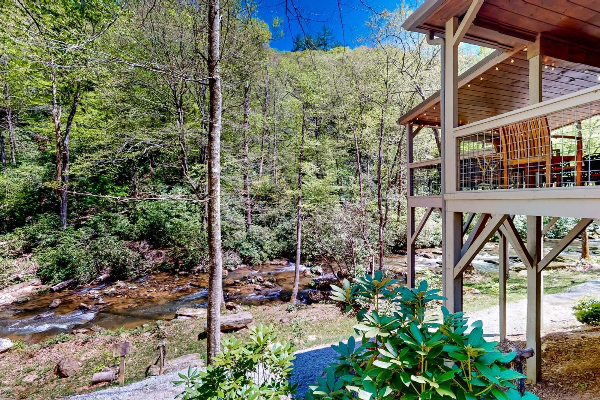 Creel Lodge At Middle Creek Otto ภายนอก รูปภาพ