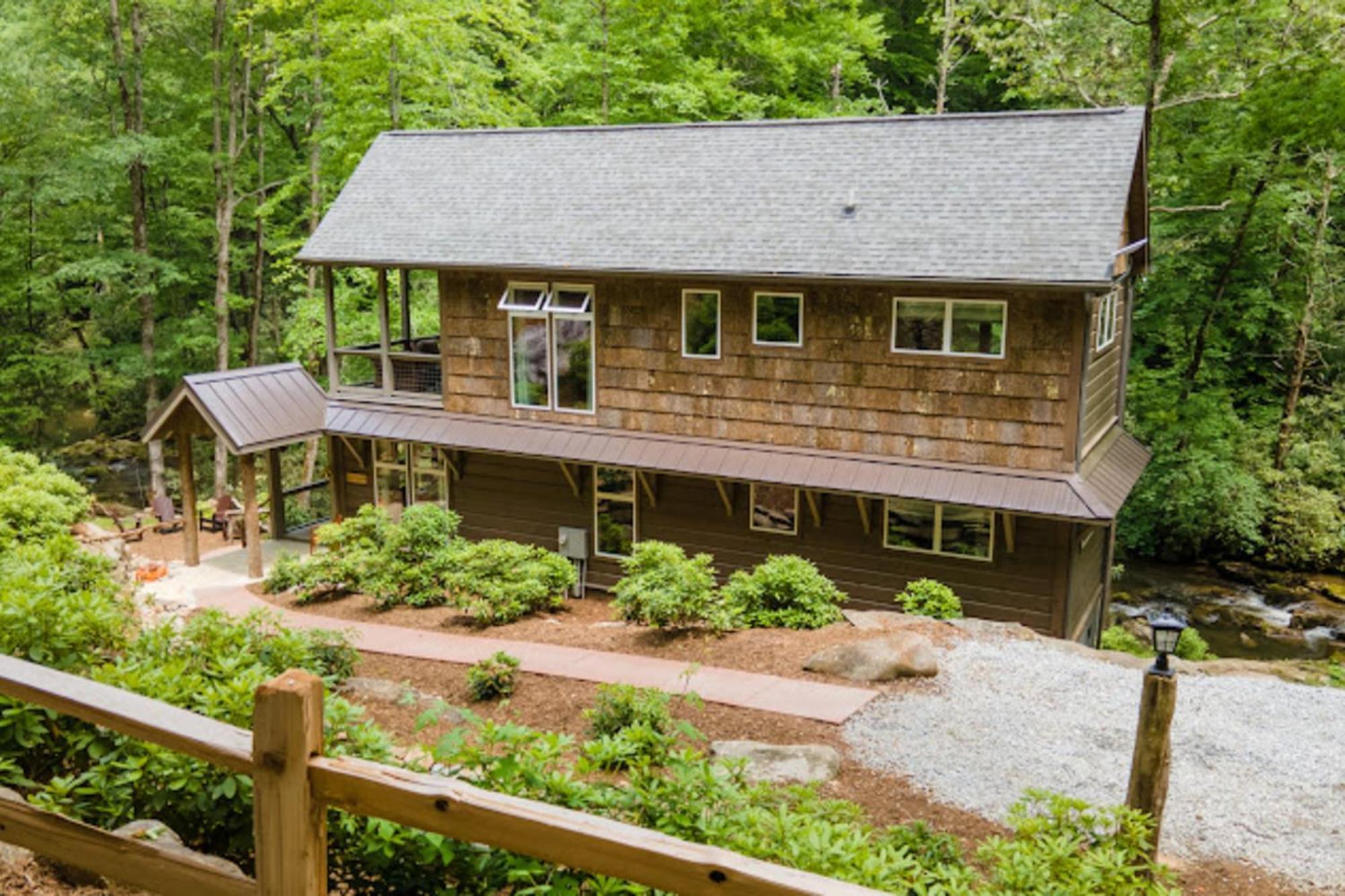 Creel Lodge At Middle Creek Otto ภายนอก รูปภาพ